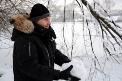 Geoff Anderson bunda- USQUE Down Parka- black