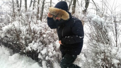 Geoff Anderson bunda- USQUE Down Parka- black