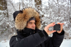 Geoff Anderson bunda- USQUE Down Parka- black