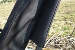 Ryb�rske kreslo s podr��kami a nastavite�n�mi nohami