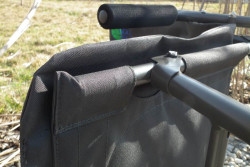 Ryb�rske kreslo s podr��kami a nastavite�n�mi nohami