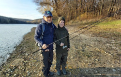 Mikina s kapucou Geoff Anderson Teddy - modr