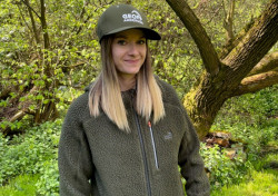 Mikina s kapucou Geoff Anderson Teddy - zelen