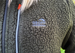 Mikina s kapucou Geoff Anderson Teddy - zelen