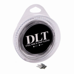 Hladk ocelov lanko 10m / 50lbs