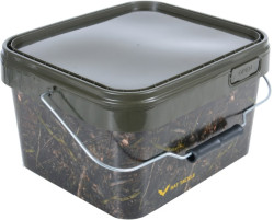 Rybrske vedro + vrchnk objem 5L farba zelen