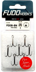 Rybrske dvojhiky Fudo Hooks Double - 7ks