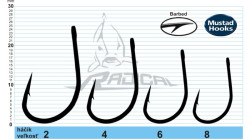 Radical nadv�zec Basilisk Sinking Carp Rig - 2ks