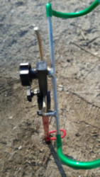 Rybrsky stojan na prty Protector - polohovaten