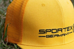 Detail sie�ovanej �iltovky Sportex Snap Back v �ltej farbe