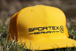 �lt� ryb�rska �iltovka Sportex Snap Back so sie�kou a logom