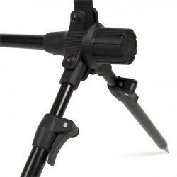 Kompaktn skladac stojan na tri rybrske prty