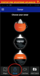 Nahadzovac sonar Lowrance FishHunter Pro