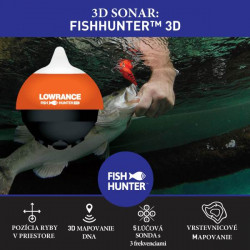 Nahadzovac sonar Lowrance FishHunter 3D