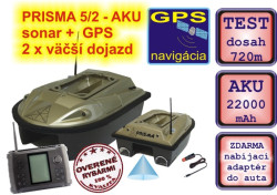 Zavacia loka Prisma 5-2 SET + sonar + GPS -